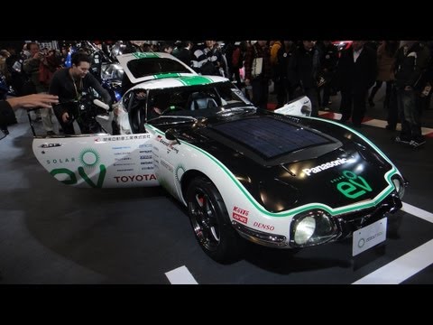 Modified Toyota 2000GT Solar EV #DigInfo