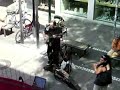 Slippery Mike in der Fußgängerzone Darmstadt