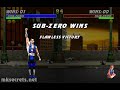 Mortal Kombat 3 - Babality - Sub-Zero