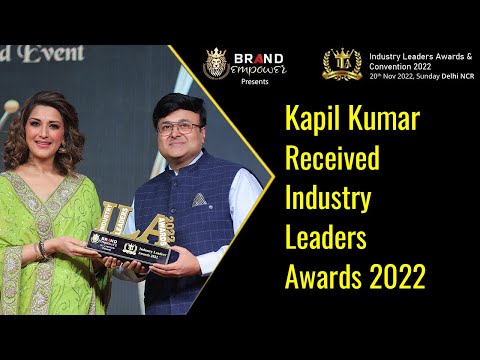 Kapil Kumar Won ILA 2022 For Most Trusted Consultant for Paper Industry