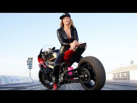 racer - Tiffany running an 8 second pass at 158mph on her drag bike. These are 2 passes from a Friday night test and tune at Royal Purple Raceway in Baytown. Check o...