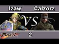 SSBB Izaw(Link) vs Calzorz(Snake) 2
