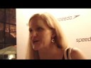 Kirsty Coventry on Speedo red carpet Beijing