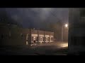 Winter Thunderstorm Hits Evansville