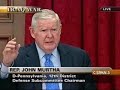 Iraq Supplemental Markup: Rep. Murtha Opening Remarks Part 2