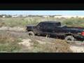 F350 Turbo Deisel Goes almost stuck in mud!