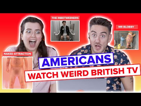 Americans Watch Weird British TV (Supercut)