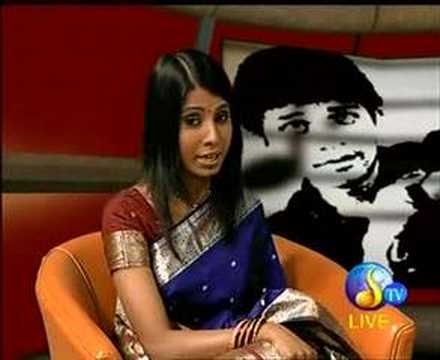 sunita interviews karthik on Deepam TV - 2