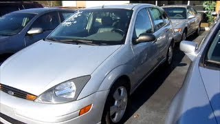 2003 Ford Focus ZX5 Start Up, Engine & Full Review 2003 Ford Focus ZX5 Start Up, Engine & Full Review