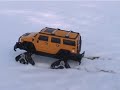 Radio Controlled Hummer with Mattracks on Snow Radio Controlled Hummer with Mattracks on Snow