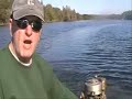 Running old antique outboard Evinrude Handitwin 1941
