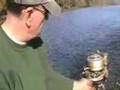 Running old antique outboard Evinrude Handitwin 1941