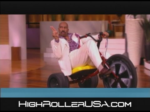 High Roller Adult Size Big Wheel Drift Trikes on the Steve Harvey Show