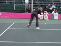 Fed Cup 2008 Israel Russia- シャラポワ Practicing 3