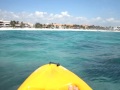 Kayaking in Choppy Waves in the Caribbean near ...