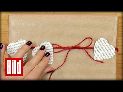 Packpapier - Geschenke richtig verpacken
