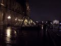 Louvre Pyramid at night 2