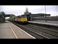 47739 'Robin Of Templecombe' passing Tamworth on steel 23...