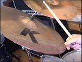 Zildjian K Series Custom Dry Ride 20\" Demo Zildjian K Series Custom Dry Ride 20\" Demo