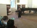 Suzuki violin recital