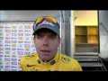 Interview of the day : cadel evans, yellow jacket