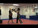 Joey Green Training / Tamie working the focus mitts Joey Green Training / Tamie working the focus mitts