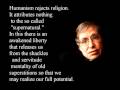 Humanism and Religious Fundamentalism: Great Humanist Quotes
