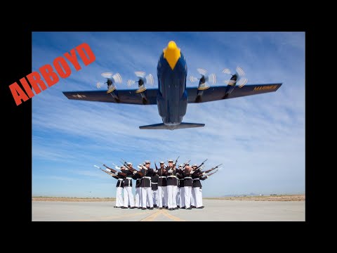 Blue Angels Fat Albert And Silent Drill Platoon