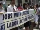 Anti-sweatshop rally at Governor's meeting in Philly