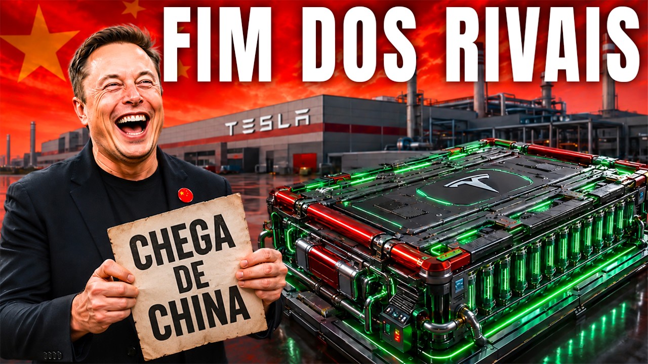 Elon Musk acaba de dar o MAIOR GOLPE na Indústria Automotiva e seus Rivais estão em Choque