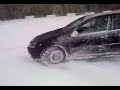 Golf v rally neige