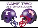 Coach Sam McElroy of Tarleton State Football talks with Bo