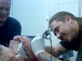underneath my foot being re-couloured