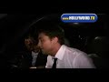 Lance Bass Leaving Katsuya. Lance Bass Leaving Katsuya.