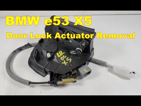 how to fix bmw x5 door handle