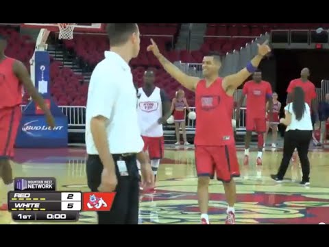 Fresno State Guard Cezar Guerrero Makes 5 Straight Half-Court Shots