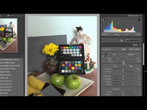 how to adjust wb in lightroom
