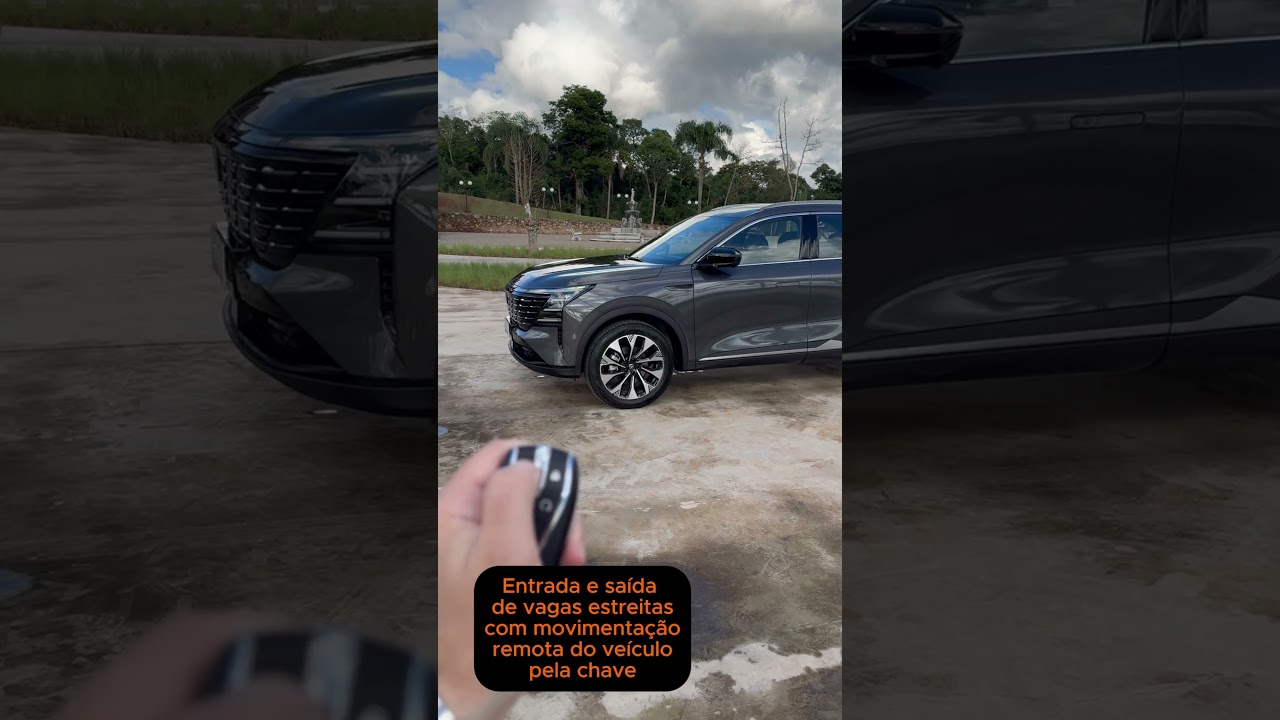 Carro chinês com controle remoto? Vem conhecer o CS75