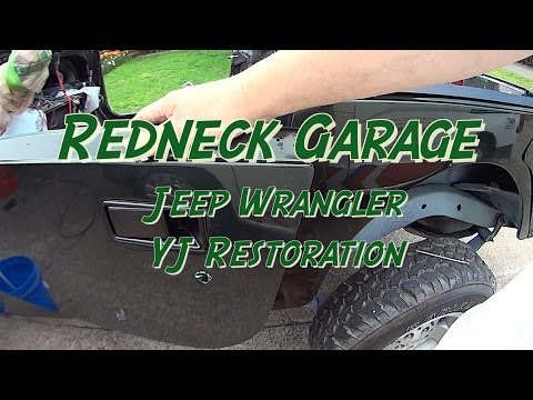 how to adjust jeep yj doors