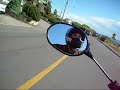 On the Daytona 650, west coast B.C., Dallas road