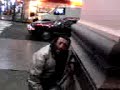 Pedro The Crackhead, in time square! Pedro The Crackhead, in time square!