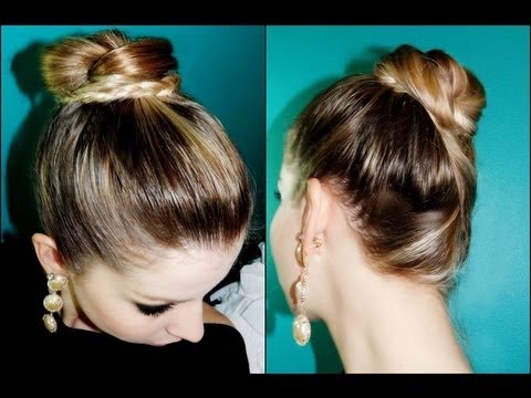 Penteado de festa, Coque alto