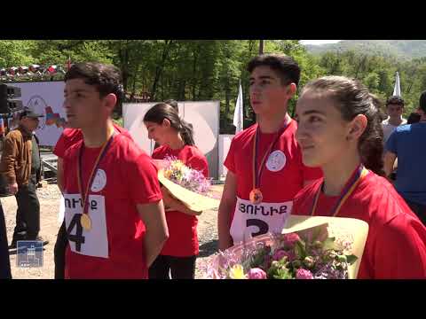Տավուշում` Դիլիջանի «Պարզ լճի» տարածքում անցկացվեց «ՀՀ վարչապետի գավաթ» դպրոցականների թիմային խճուղավազքի մրցաշարը