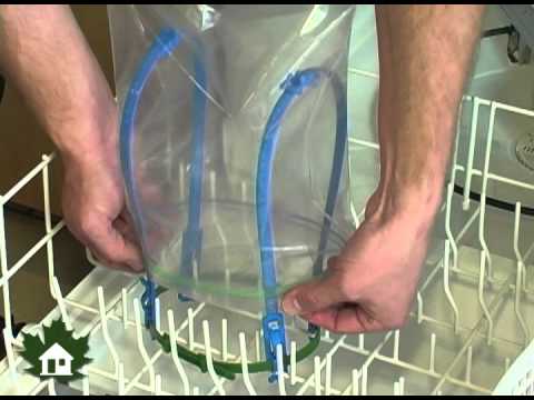 how to wash ziploc bags in the dishwasher