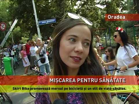 Mișcarea Skirt Bike la Oradea, pentru un stil de viață sănătos