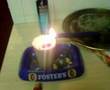 poltergiest plays with my candle!!