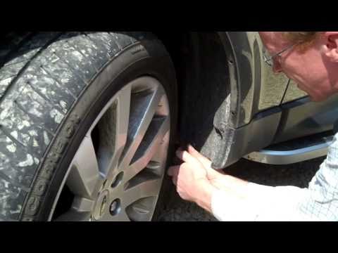 How to Fit Front Mudflaps to Range Rover Sport