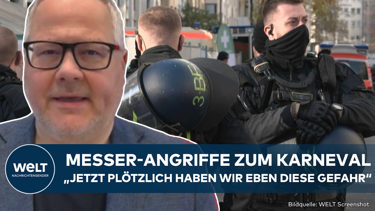 DEUTSCHLAND: Messer-Schock zum Karneval! Mehrere Angriffe und Verletzte! Eine Gruppe im Fokus