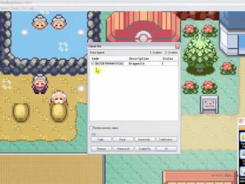 how to cheat in pokemon ruby