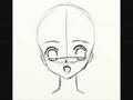 Tk presents: Draw a anime girl (front view)
